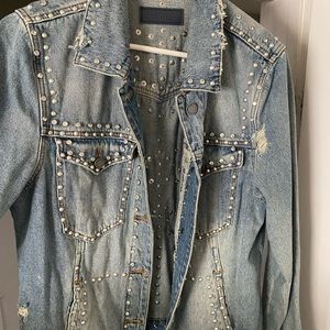 BlankNYC studded jean jacket